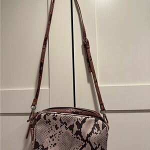 Snakeskin Crossbody Bag